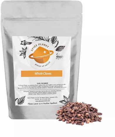 Cloves | Laung | Lavang | Lawang Whole Dried Premium Quality by Spice Planet® 25g-1.9kg (50 Grams)