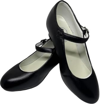 Chaussures Flamenco : Taille du 36 au 41 (Noir, Système Taille Chaussures EU, Adulte, Femme, Numérique, Mince, 41)