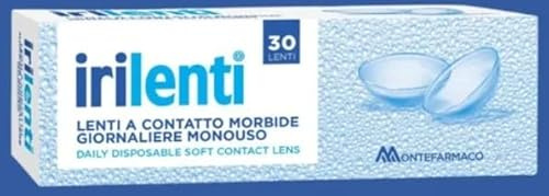 Lentes de contacto diarias irientes diarias -1.25 30 piezas