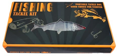 ZEPFJHE Crankbaits Minnow Ensemble de leurres durs pour la fabrication de leurres de pêche non peints