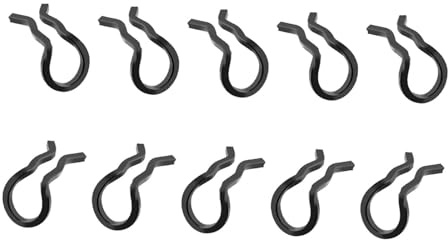 KQFCAZRE 10 Pack of Brake Pad Cotter Pin Calipers with Fixing Spring Clips