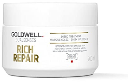 Goldwell Dualsenses Rich Repair Restoring 60Sec Treatment for Severely Damaged Hair, 200ml