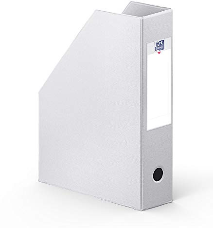 ELBA 400081698 Zeitschriftenständer 32 x 24 cm Rücken 7 cm PVC weiß