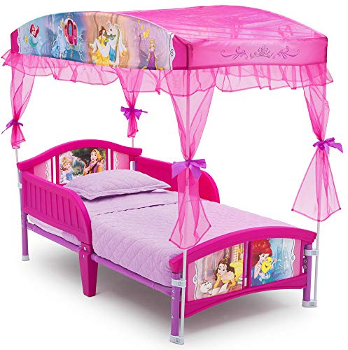 Delta barnbaldakin småbarn säng, Disney-prinsessa (138 cm lx29,5 b x 51 cm h)
