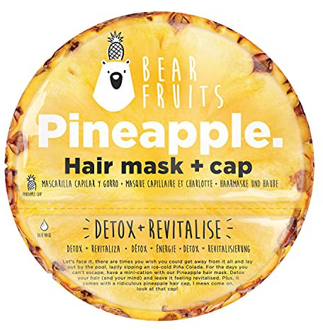 Bear Fruits Détox Et Énergie Masque Capillaire + Charlotte Ananas 20 ml