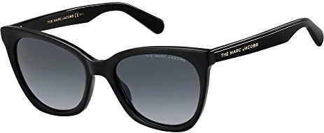Marc Jacobs Eyewear Marc 500/S Sunglasses, Black/Grey Shaded, One Size