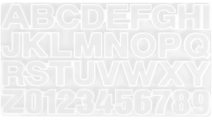 TopHomer Alphabet-Silikonform, 26 Buchstaben, 10 Zahlen, antihaftbeschichtet, wiederverwendbare Alphabet-Form, große Silikon-Buchstabenform, Wachsschmelzformen zum Fondant, Backen, Kuchen, Dekorieren