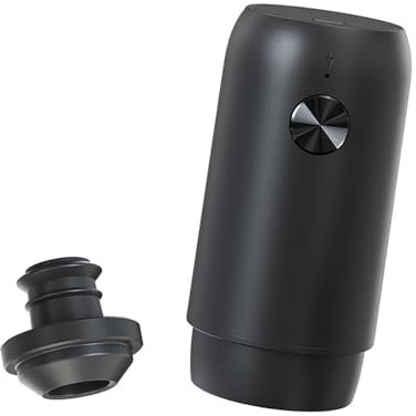 Bombas Eléctricas Automáticas de Ahorro para Vino con Tapones Reutilizables al Vacío Recargables