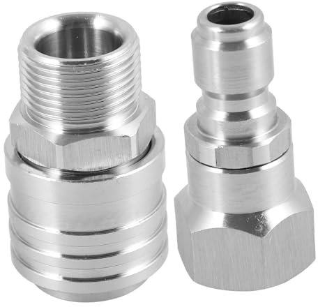 SOLUSTRE 2stücke Hochdruckreiniger-adapter-set Mit Schnellkupplung Für Einfache Montage Und Demontage Sicher Und Langlebig Für Hochdruckreiniger