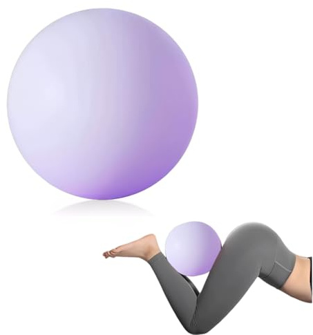 DULFAX Palla da Ginnastica per Yoga, Pilates e Fitness, Viola, Size S