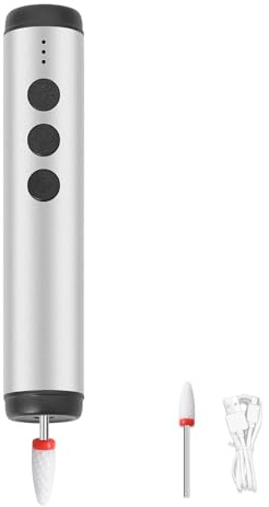 Luce Manicure Macchina 2 In 1 Sistemi di Macinazione Unghie Lampada Corpo In Lega di Alluminio Prestazioni Silenziose Per Uso Quotidiano Nail Grinder Lucidatore