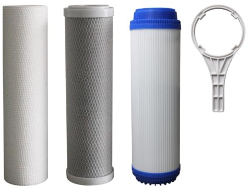 Filter för ismaskin vattenfilter system för kommersiell ismaskin restaurang kaffemaskiner dricksvatten vattenrening professionell industriell kylskåp (filterelement för Tertiära)
