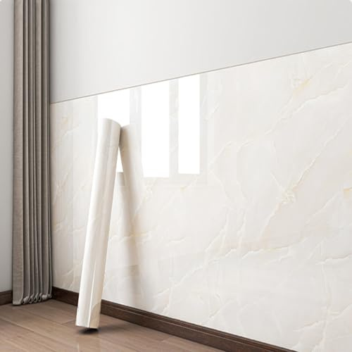 Cooalinar Pegatinas De Pared PVC,Revestimiento Pared BañO,Pegatinas De Azulejos Autoadhesivos Impermeable,FáCil De Cortar,Apto para Cuartos De Ducha Y Parede De BañO