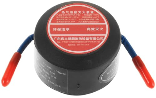 LOLIPPYY Estintore Aerosol Antincendio Automatico per Auto 10g, Soppressione Incendi Rapida, Compatto per Vano Motore, Dispositivo Sicurezza Veicoli e Uso Domestico Ufficio