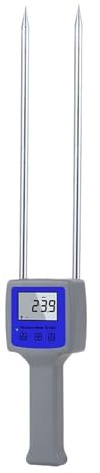Testeur d'humidité for sciure de bois 0-80%, hygromètre numérique LCD for le travail du bois Large gamme