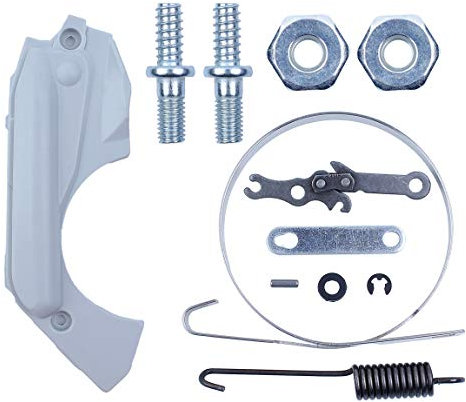 Haishine Kettenbremsendeckel Federbügelmuttern Bolzen Reparatursatz Passend für Stihl 018 017 MS180 MS170 MS 180 170 Gaskettensäge Ersatzteile