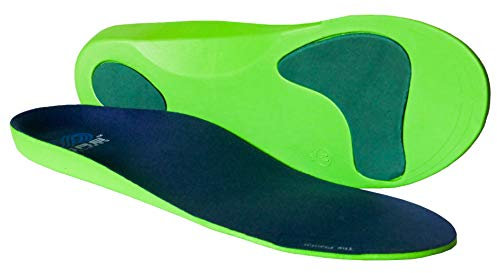 OR8 Wellness Plantar Fasciitis Orthotic Insoles Arch Support Shoe Boot Inserts Women Men Insole Flat Feet Insert Ortho Arch Plantar Series (L 9-10.5)