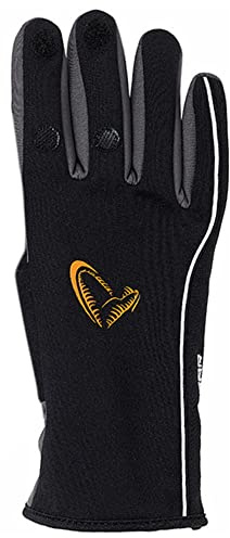 Savage Gear Softshell Winter Gloves Black - Angelhandschuhe