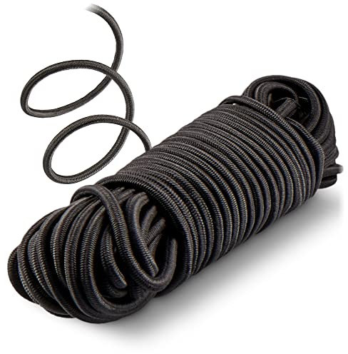 COM-FOUR® corde elastiche - corda di tensionamento per striscioni, poster, tende, padiglioni - tenditori in gomma per trasporto, campeggio, sport, bagagli - corda di espansione