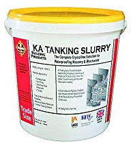 10 x KA Tanking Slurry 25kg tubs Grey Water Proofing Damp Proofing for Concrete and Masonry