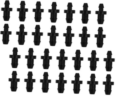 PHENOFICE 60piezas Unidades De Tapones Para Riego Por Goteo Plástico Duradero Accesorios Para Tuberías De Riego Jardín Agrícola Sistemas De Irrigación