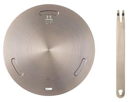 Induction Converter Disc - Induction Adapter Plate, Heat Diffuser, Cooking Induction Adapter | Induction Heat Diffusion Plate, Heat Conversion Plate