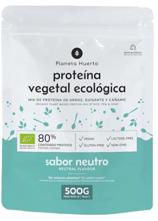 Proteína vegetal ECO neutra 80% Planeta Huerto 500 g