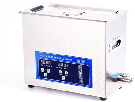 0.8L 2L 6L 10L 30L 38L Digital Ultrasonic Cleaner Bath Heated PCB Engine Metal Lab Ultrasound Sonic Cleaner Degreasing(6.5L)