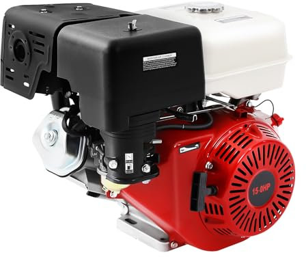 Motor de gasolina de 420 cc, motor de gasolina de 4 tiempos, 9700 W 15hp Kartmotor,3000-3600rpm Standmotor para bombas, trilladoras,limpiadores de alta presión,Gokarts,Roller,cortacésped
