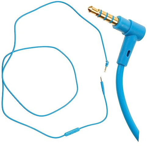 VILLCASE Headphone Cable Replacement Double Ended Headphone Cord Audio Jack Compatible with Universal Mobile Devices for Travel and Daily Use