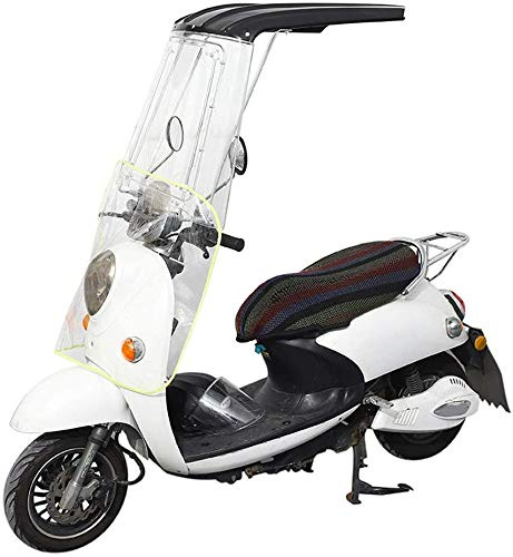 GZKDKZB Copertura Parasole per Moto elettrica, Copertura Parasole Universale per Moto elettrica, Copertura Antipioggia per Scooter, tettuccio Trasparente per Moto, tettuccio Parasole