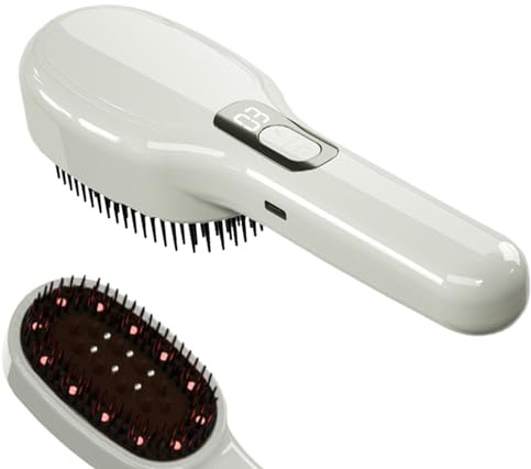 Massagekamm für die Kopfhaut | kabellose elektrische Haarbürste | Massagegerät für Kopfhaut | Werkzeug für das Haarwachstum, für Frauen und Männer, Zuhause, Büro, Escu