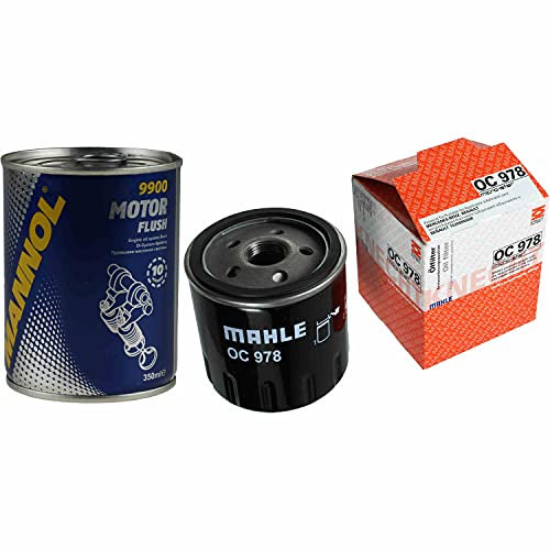 QR-Parts Set 85717966 OC 978 9900 Original MAHLE/KNECHT Ölfilter + SCT Motor Flush Motorspülung