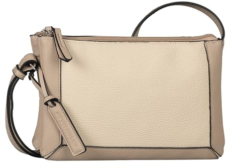 TOM TAILOR Nara Damen Umhängetasche Crossbody Bag Klein Beige
