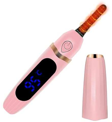 Curvador de Pestañas Eléctrico Curvado Eléctrico De Pestañas | Curvador Compacto Para Ojos Para Mujeres Chicas Señoras Viajeras Intérpretes Novias Hogar Viajes Bodas Eventos