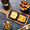 Acacia Wood Serving Board 31.5 x 12.5cm - Serving Platter, Food Board, Burger Board, Slate Board