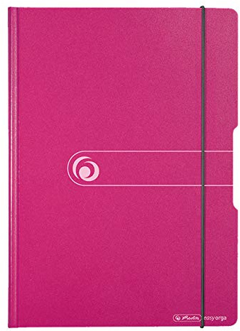 Herlitz easy orga to go Klemmbrettmappe A4 (1 Stück, beere)