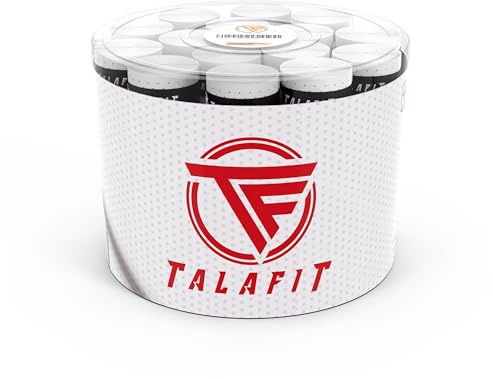 TALAFIT OverGrips Padel Ultra ADHERENTES - Grip Padel Modelo Pro - Empuñadura Pala Padel - Overgrip Pádel Perforados - - Grip Tenis - Accesorios Padel - Máximo Agarre…