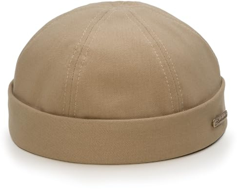 Sterkowski Modell Docker | Hochwertige Sanfte 100% Baumwolle Dockermütze | Komfortable und Gemütliche Alltagsmütze Hafenmütze Navy Watch Beanie in Allen Größen