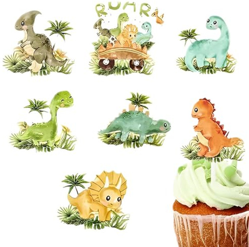 QOWUXHZ 16 Pcs Tortendeko Tiere Cupcake Topper Tiere Tortendeko Tiere Jungle Animal Cupcake Toppers Cake Decoration Jungle Animals Animalstortendeko Waldtiere Cupcake Topper Waldtiere