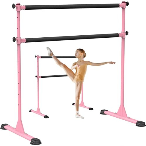 BeneLabel Ballet Barre Freestanding Adjustable Dance Bar/Foam Wrap