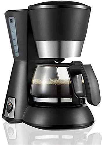MYVVKIA Cafetera Máquina de café, Cafetera pequeña para el hogar con Control de Temperatura Cafetera de Vidrio con Goteo Cafetera pequeña para café Americano