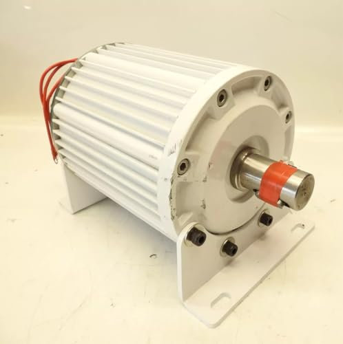 KX-ENERGIE Generador de imanes permanentes 4000W sin engranajes de 48V 96V 220V 380V Aerogeneradores alternador trifásico de CA para generador de turbina eólica de agua DIY