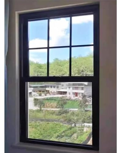 MNIHSFRTY Kellerersatzfenster, flächenbündig montierte Aluminium-Schiebefenster, Kellerfenster mit gehärtetem Glas, Schuppenfenster für Außenkonstruktionen (16 x 24 Zoll/40 x 60 cm)
