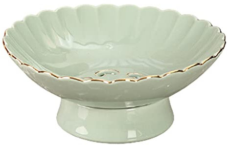 Portafrutta Portafrutta Portafrutta in ceramica, Cesto di frutta con scarico per bancone della cucina, Portaoggetti per frutta per frutta, verdura, pane, snack, Pot-pourris Cesto di frutta per bancon