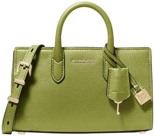 Michael Kors Scarlett Extra-Small East West Crossbody Bag, Borsa a tracolla da donna, Verde prateria, Talla única