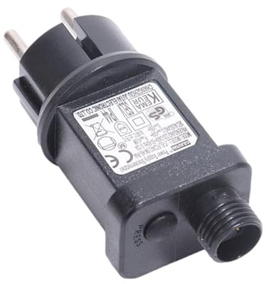 Transformateur LED basse tension - Remplacement du pilote LED | Prise UE étanche portable 31 V UE, contrôleur LED | Transformateur LED polyvalent idéal pour les guirlandes lumineuses saisonnières et l
