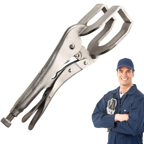 Pinze di bloccaggio, pinze per saldatura a tubi - Mancella bloccamento a di U a di U | Strumenti di viti della pinza di bloccaggio Rilascio di blocco rapido per facile rimozione, serraggio