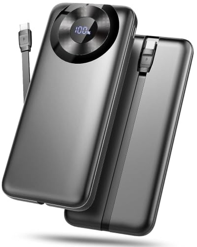 Ntaanoo Portable Charger, Power Bank Fast Charging 10000mAh, Powerbank for iPhone Travel & Daily, Mint Green