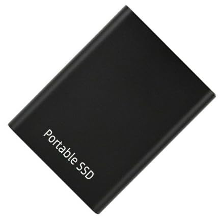 Mealoodiousmusea Solid-State-Disc-Festplatte, Datenspeicher, schnelle Übertragung, USB-Discs, Büroarmaturen, Zuhause, 1 TB, 500 G, Elektronikzubehör, Schwarz/2T